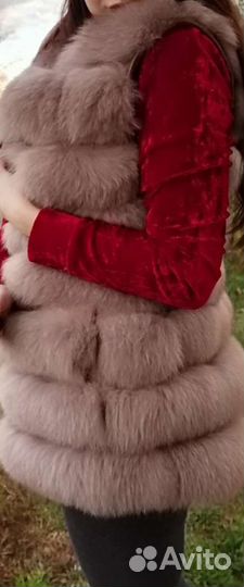 Шуба песец трансформер