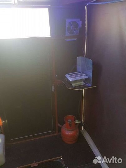 Утепленный прицеп для зимней рыбалки