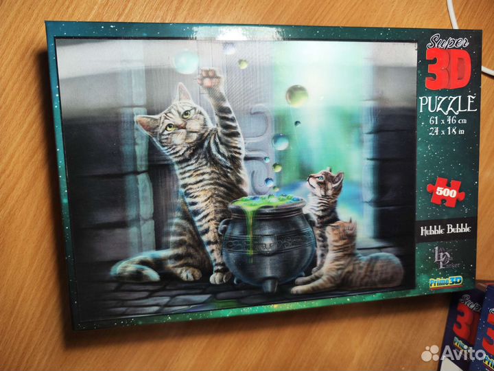 Супер 3d пазл 500 деталей Буль-буль Prime3D