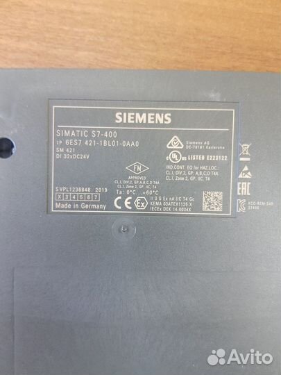 Siemens модули