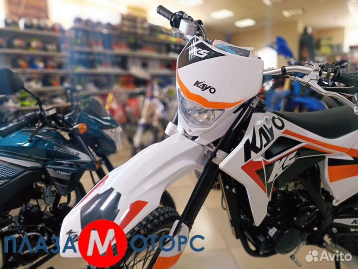 Мотоцикл кроссовый Kayo K5 Enduro 21/18