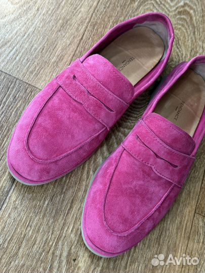 Лоферы tendance малиновые 36р
