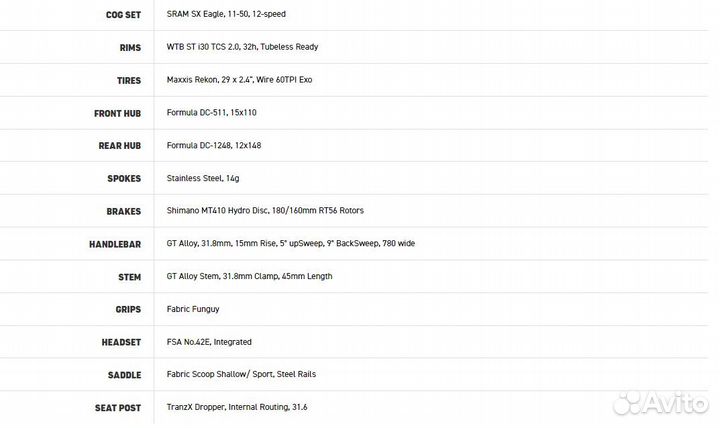 Хардтейл GT Zaskar LT Expert 2022