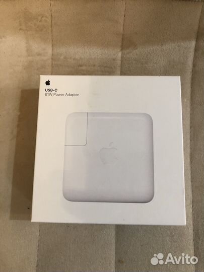 Коробка для адаптера Apple 61w USB-C