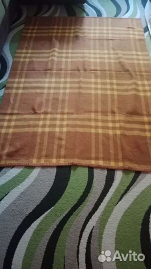 Одеяло шерстяное бу