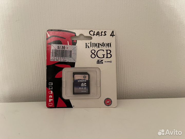 Карта памяти Kingstone 8 gb