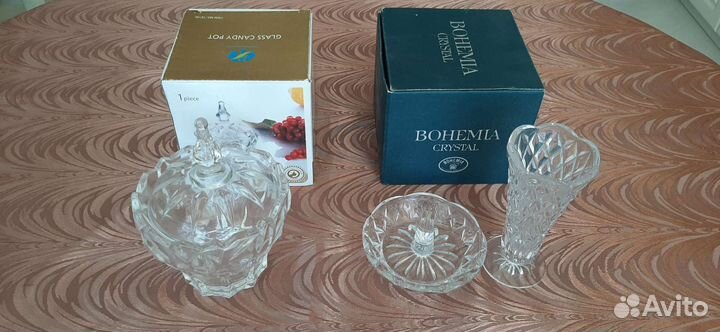 Хрусталь советский и другая посуда