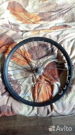 Заднее колесо на bmx salt