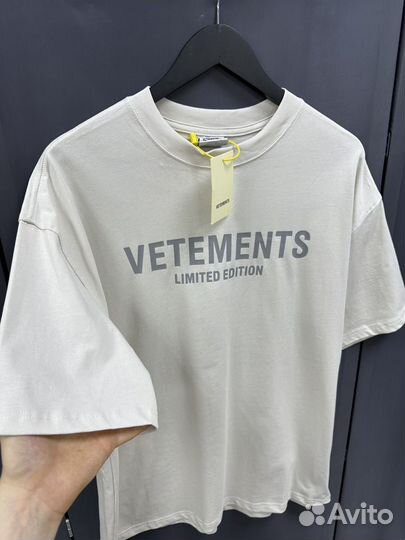 Футболка vetements limited edition (oversize)