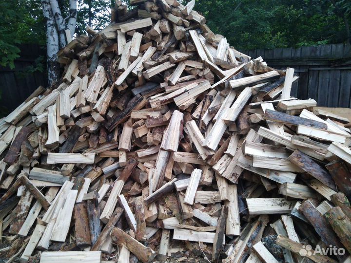Дрова горбыль пиленный
