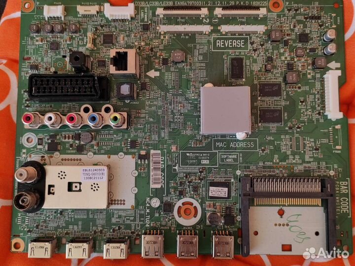 Материнская плата от телевизора LG