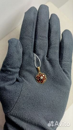 Золотой кулон подвеска, арт. 5