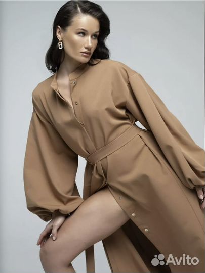 Платье халат оверзайз