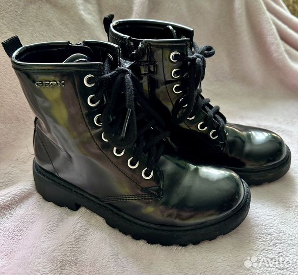 Ботинки демисезонные для девочки 29 размер Geox