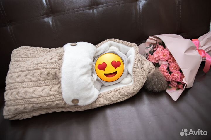 Конверт на выписку зимний