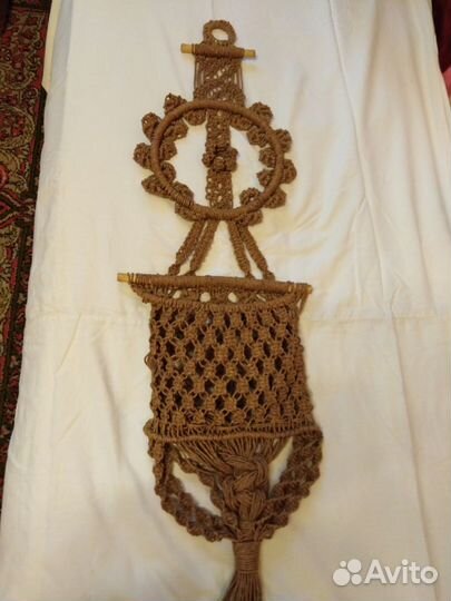 Ключница в технике макраме