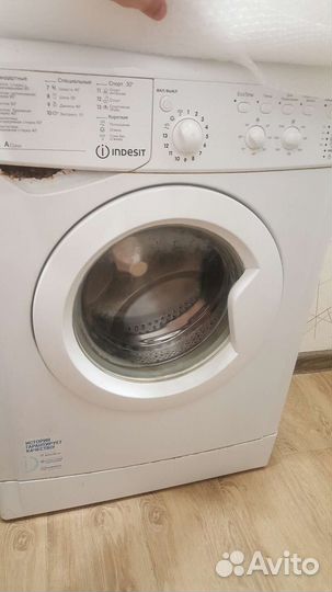 Стиральная машина indesit на запчасти