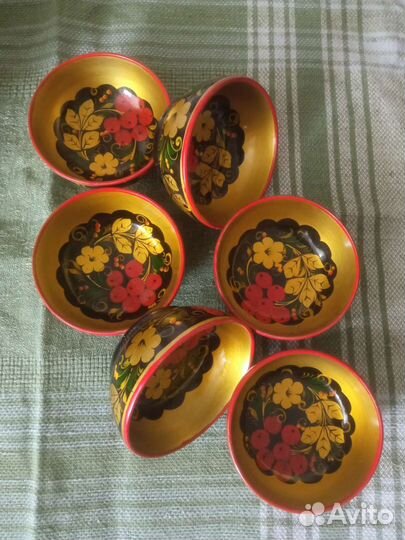 Посуда Хохлома