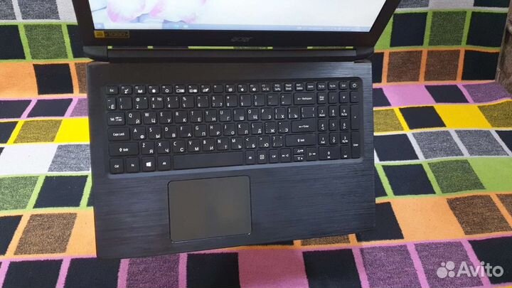 Ноутбук acer aspire A315-41G на AMD rayzen