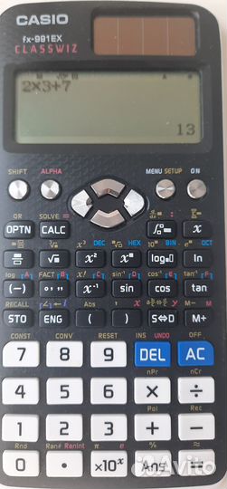 Инженерный калькулятор casio fx 991ex