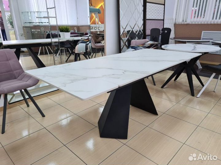 Стол из керамогранита раздвижной SKR-30962