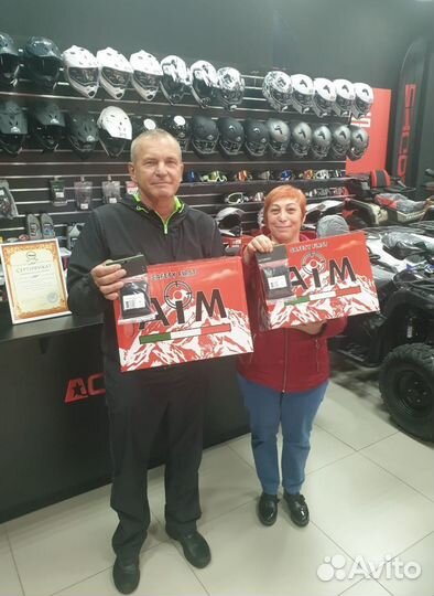 Мотошлемы и очки