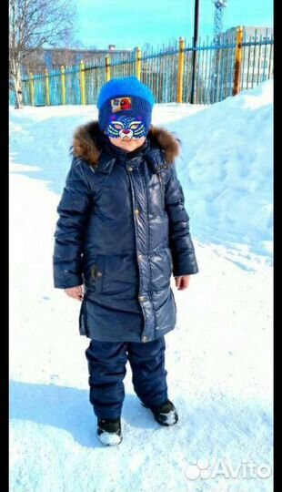 Пуховик на мальчика 134