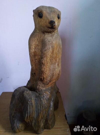 Фигуры садовые из дерева