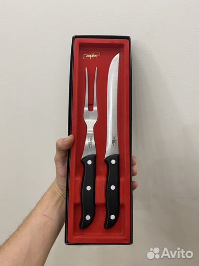 Нож и вилка для мяса Zepter