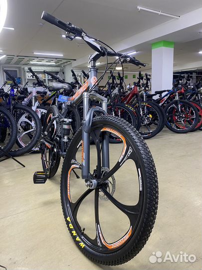 Велосипед складной на литых дисках