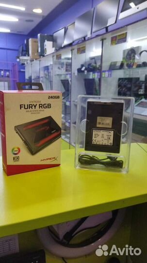 HyperX fury RGB SSD 240 gb