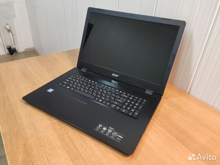 Новый мощный Acer aspire 3 Plus intel/SSD/8GB/17.3