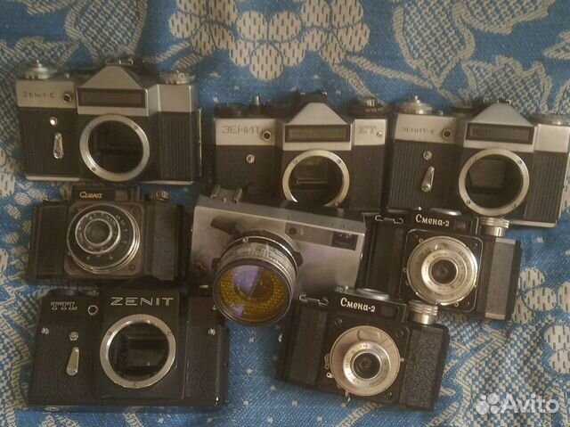 Фотоаппараты СССР. Зенит. Зоркий. Смена