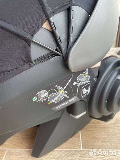 Автокресло с базой isofix от 0 stokke izi go