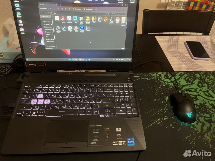 Продам ноут RTX 3060