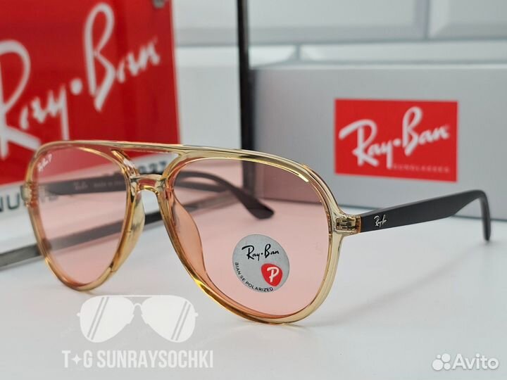 Очки Ray Ban 4376 F Розовые