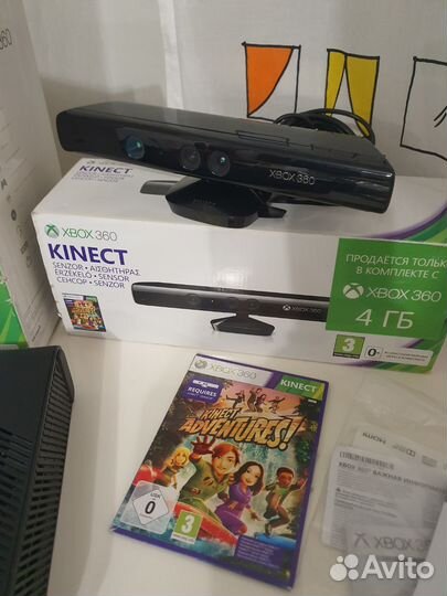 Xbox 360 e 500gb+20 игр