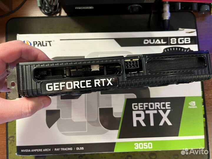 Видеокарта RTX 3050 8gb гарантия