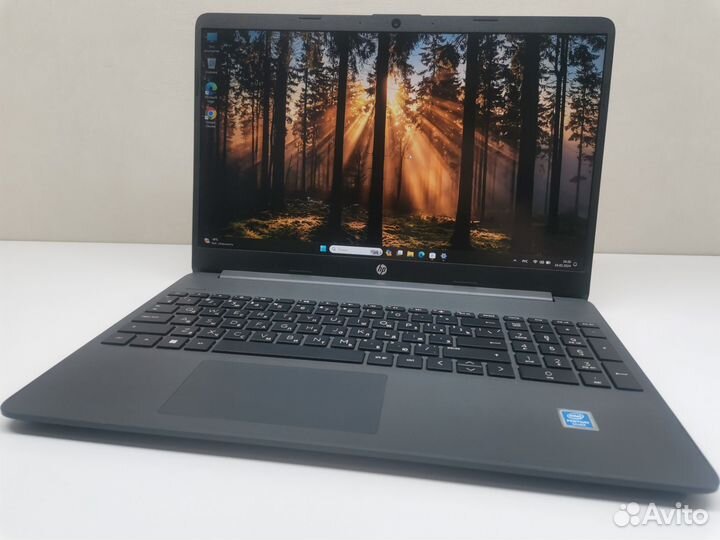 HP 15s - 2023 г- 4 ядра / ssd 256 / 4Гб