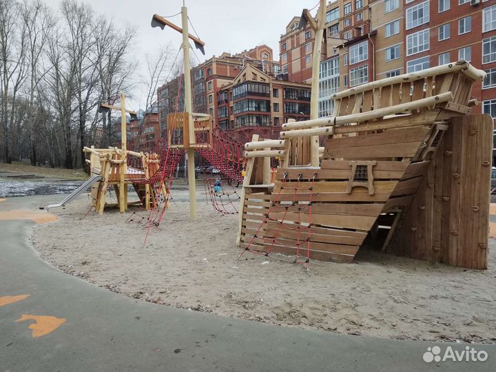 Монтаж детского игрового оборудования