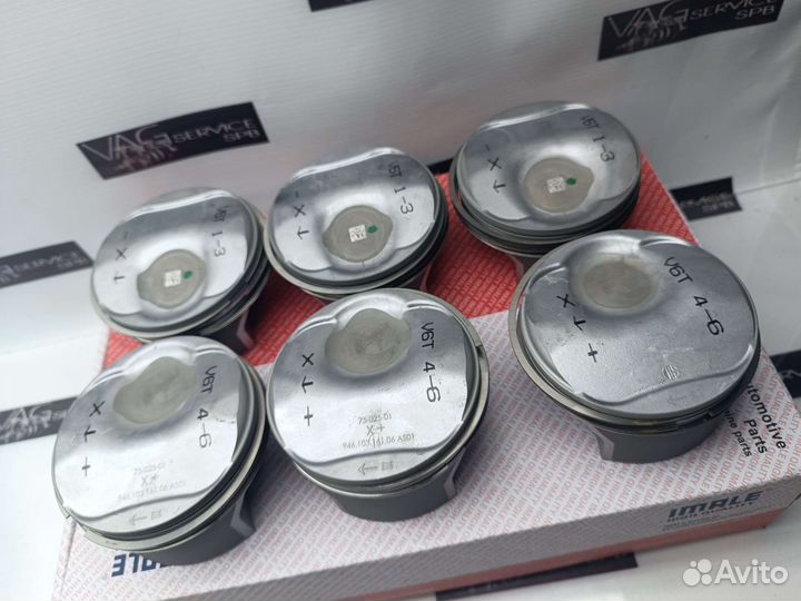 К-кт новых поршней Porsche STD cwda 3.0T 420 л.с