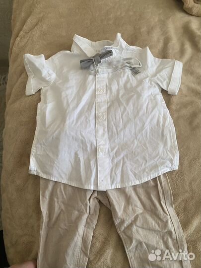 Рубашка с жилеткой