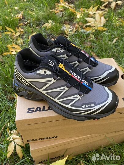 Кроссовки salomon xt 6 gore tex водостойкие