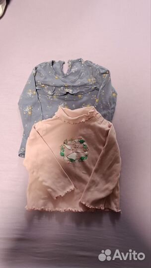 Вещи пакетом для девочки 92