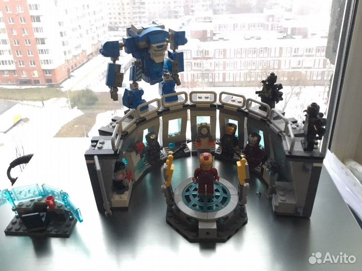 Lego marvel железный человек оригинал