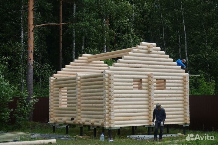 Сруб Бани