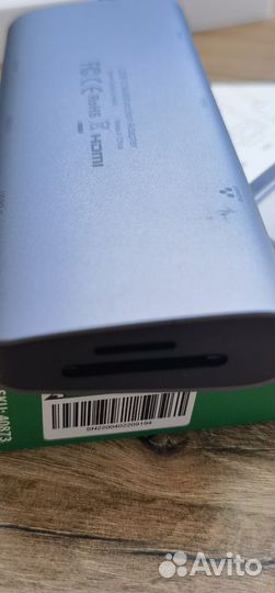 USB-C хаб 9 в 1 Многопортовый USB C адаптер