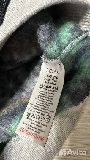 Свитер новогодний next 110