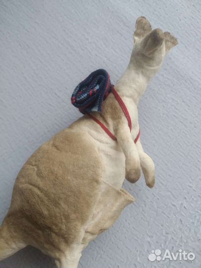 Ватная елочная игрушка