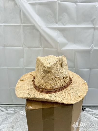 Шляпа соломеная audreystyle